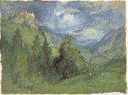 George Inness Castle in Mountains china oil painting reproduction